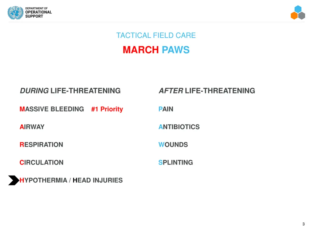 tactical field care march paws