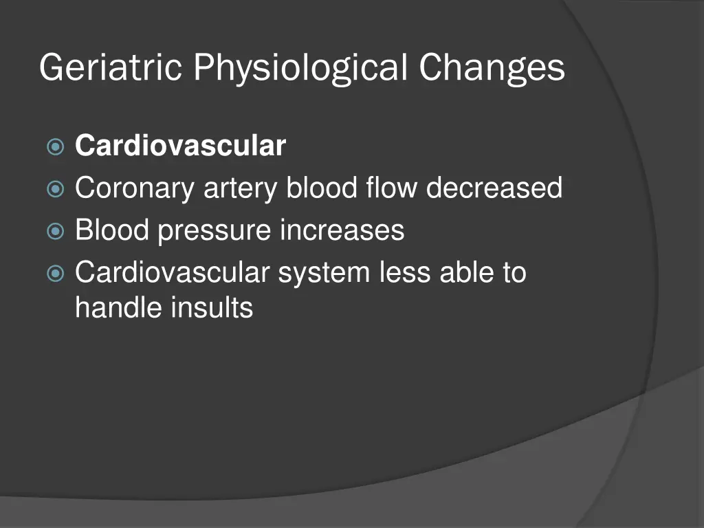 geriatric physiological changes 2