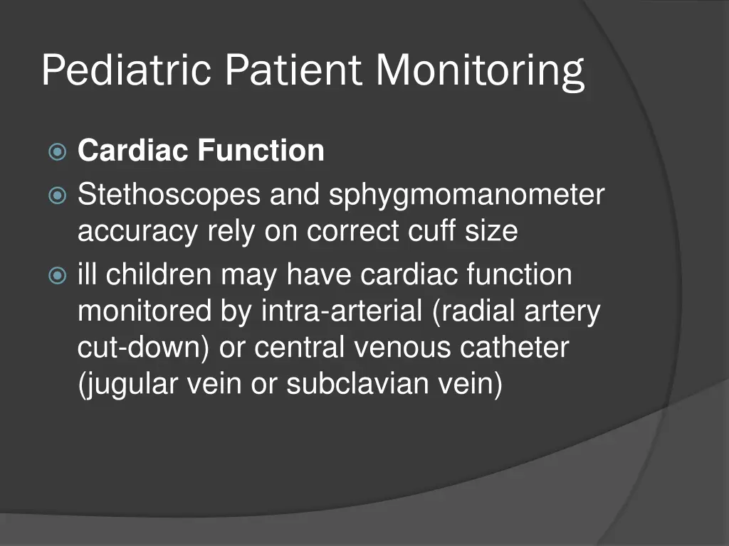 pediatric patient monitoring 2