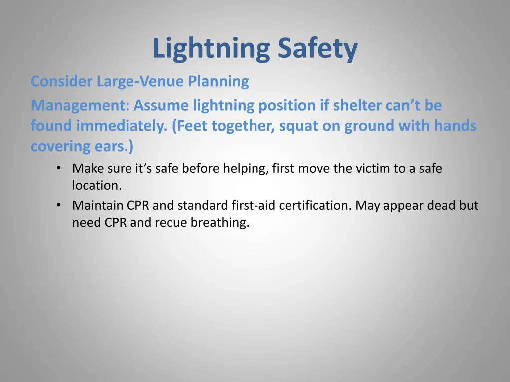 lightning safety 2