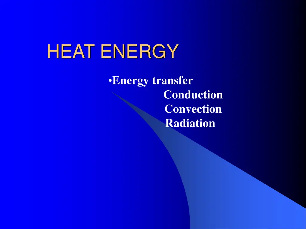 heat energy