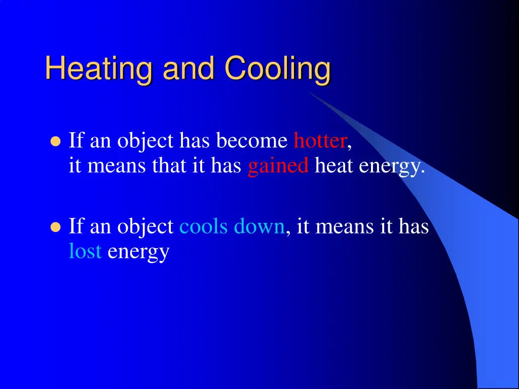 heating and cooling