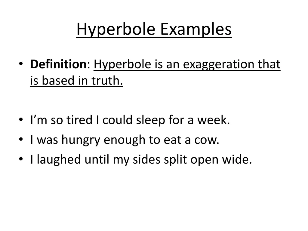 hyperbole examples