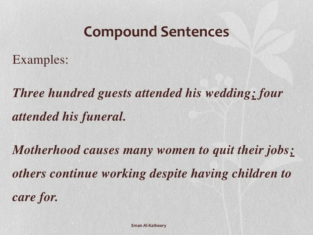 compound sentences 3