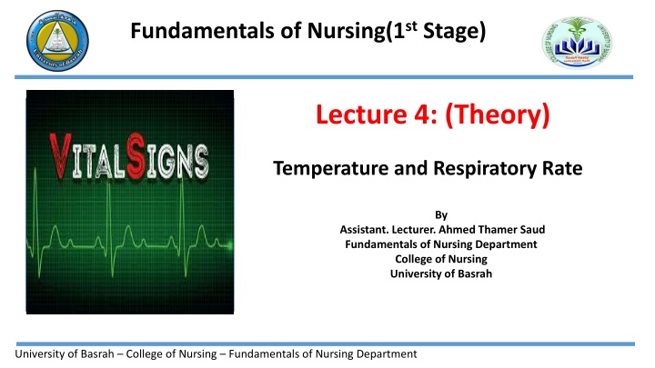 fundamentals of nursing 1 st stage