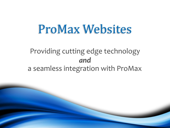 promax websites