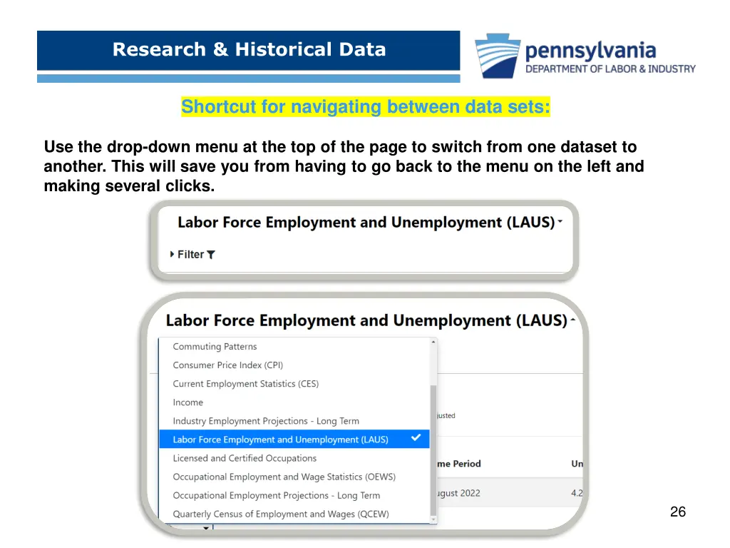 research historical data 9