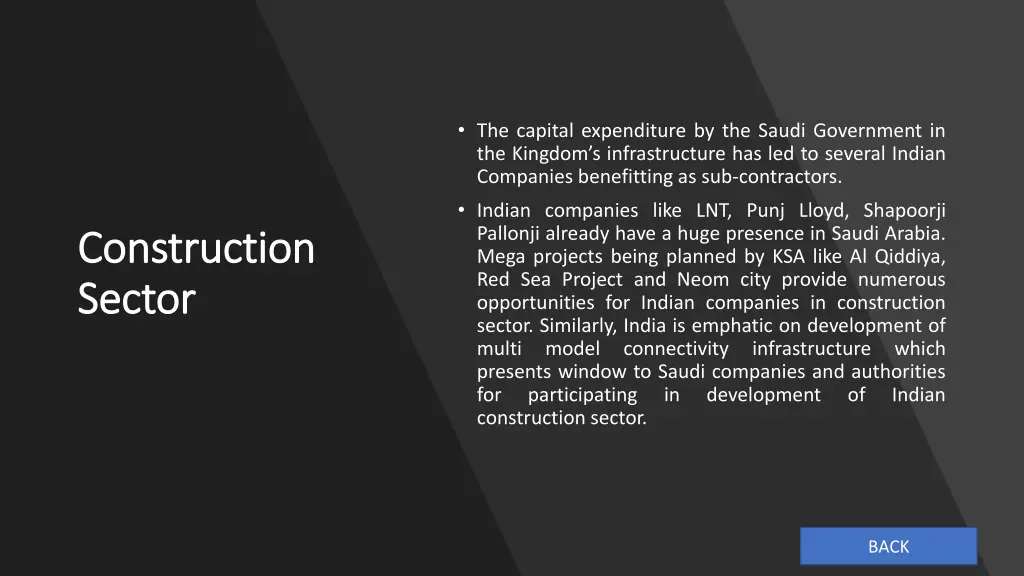 the capital expenditure by the saudi government