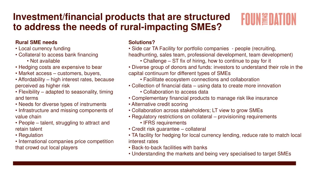 investment financial products that are structured