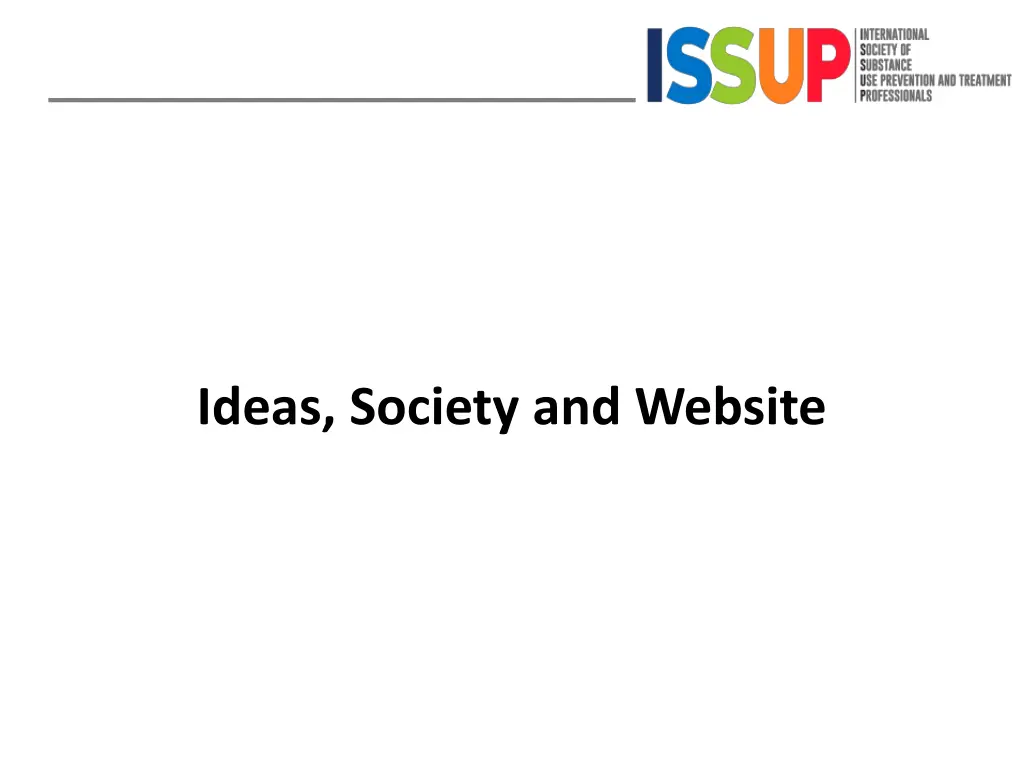 ideas society and website