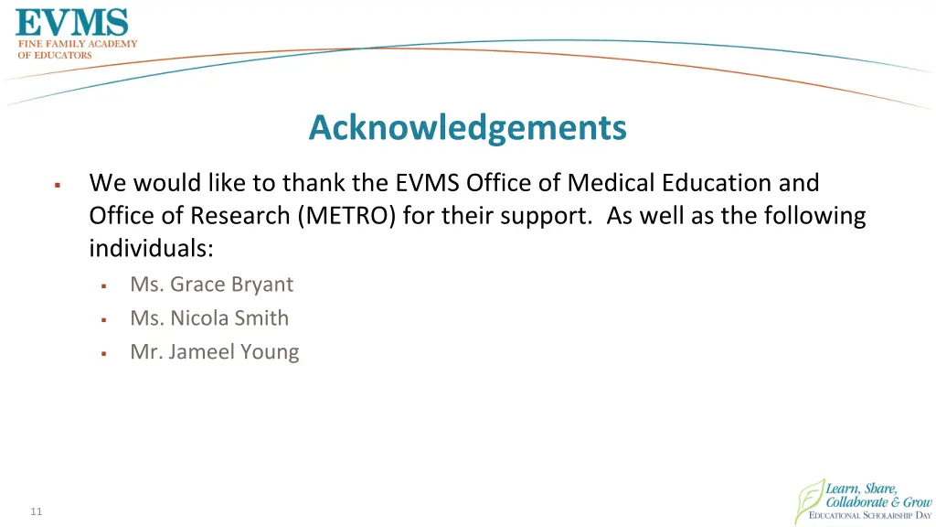 acknowledgements