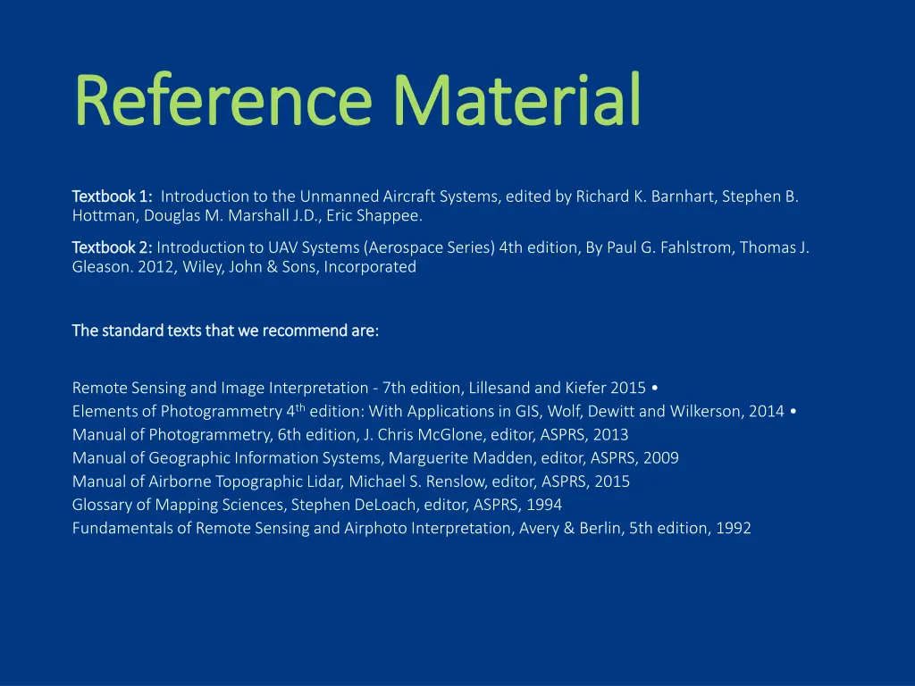 reference material reference material