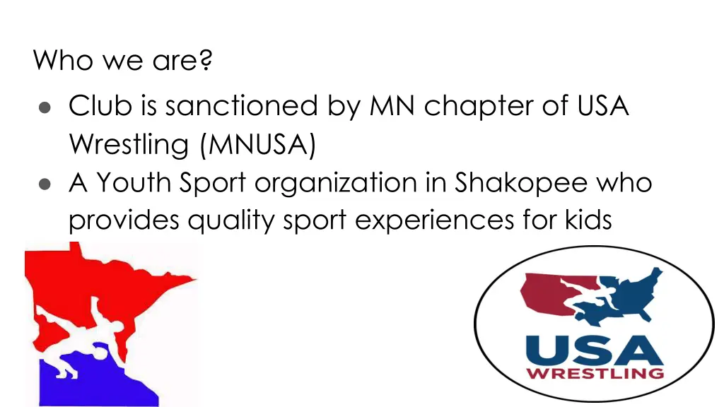 who we are club is sanctioned by mn chapter