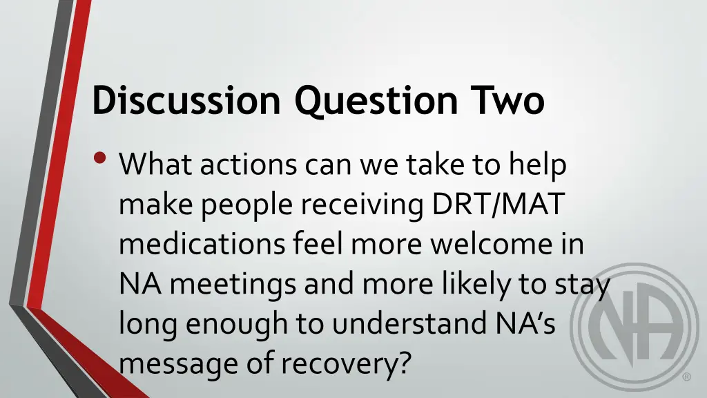 discussion question two what actions can we take