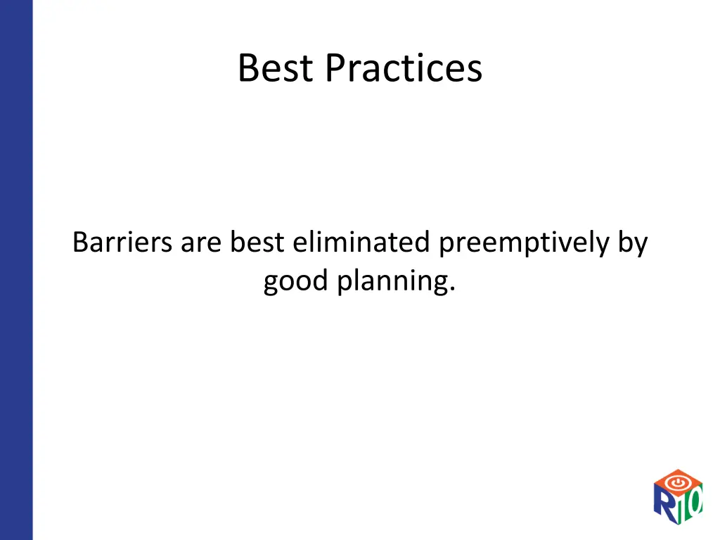 best practices