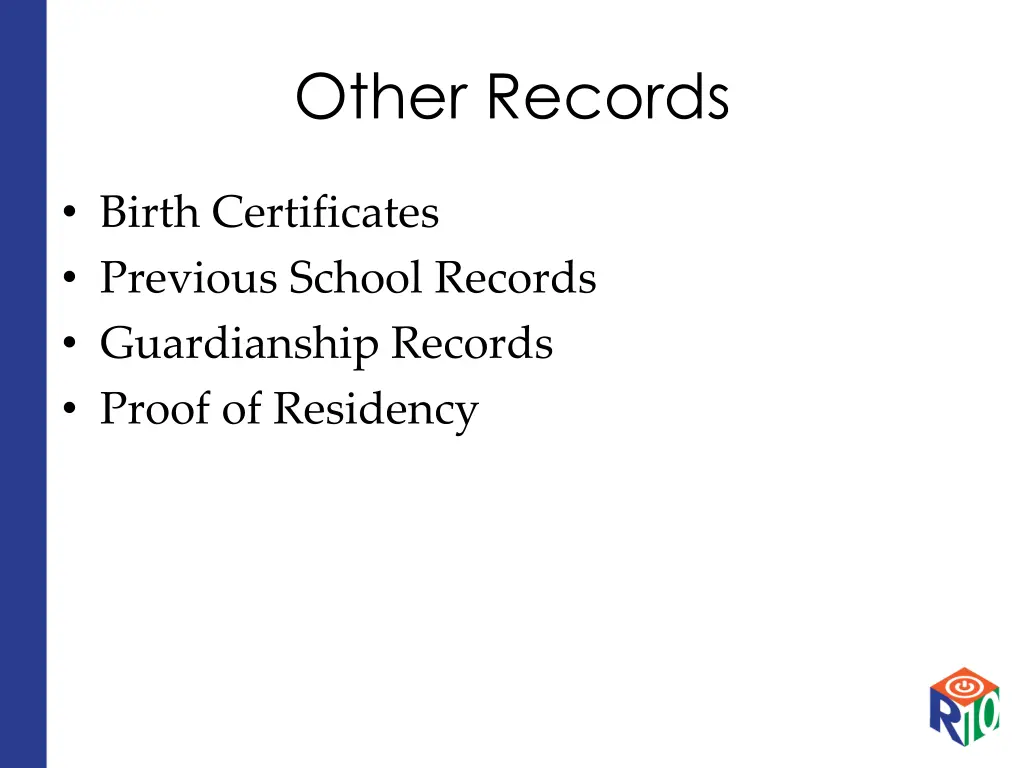 other records