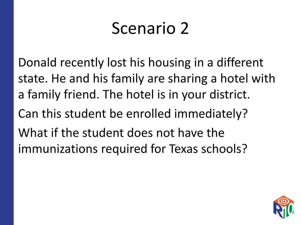 scenario 2