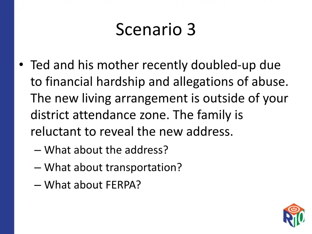 scenario 3