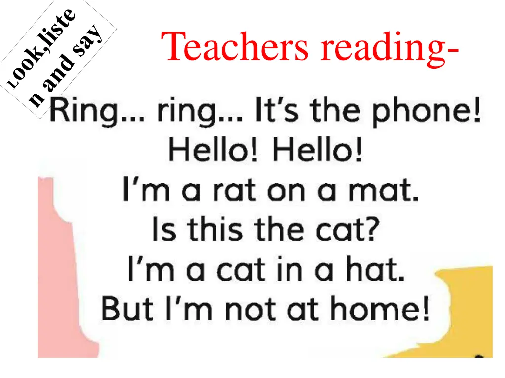 teachers reading