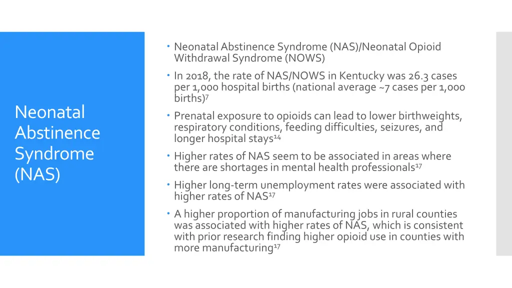 neonatal abstinence syndrome nas neonatal opioid