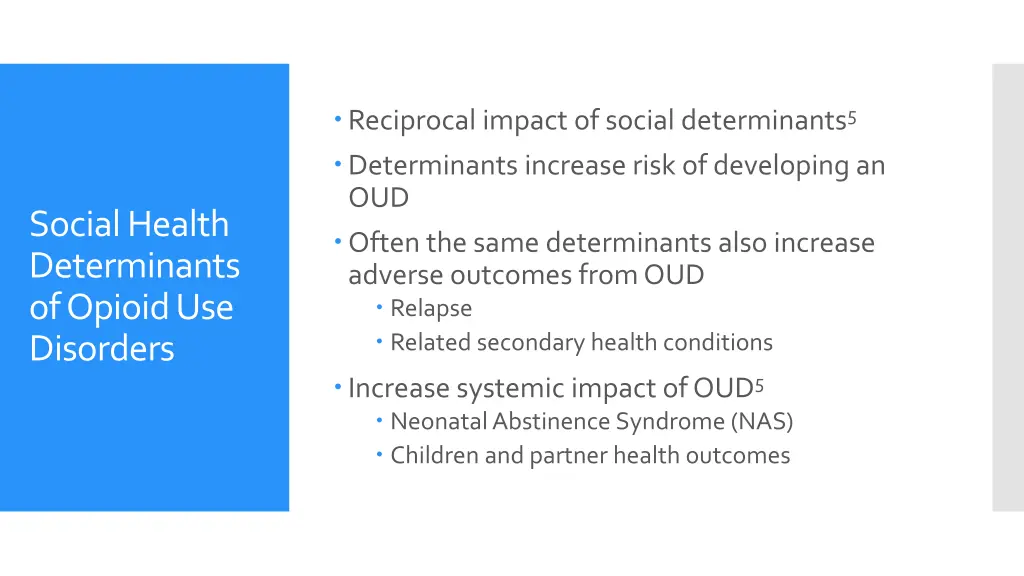 reciprocal impact of social determinants