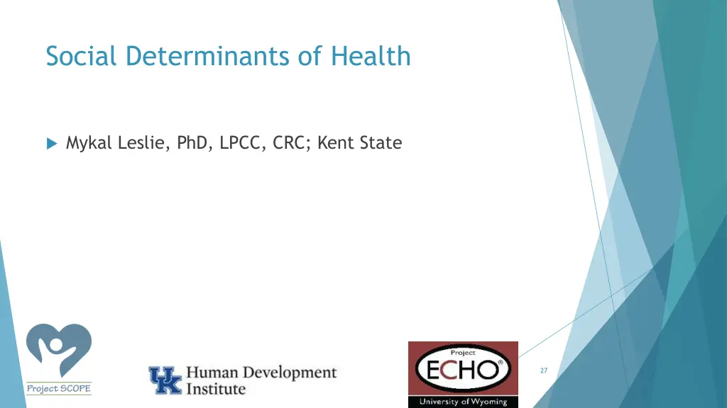 social determinants of health