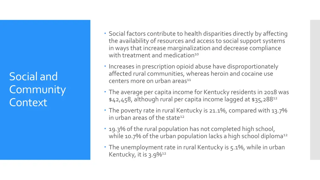 social factors contribute to health disparities