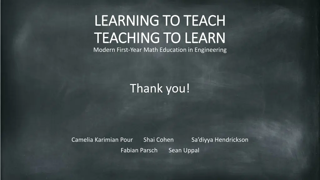 learning to teach learning to teach teaching 1