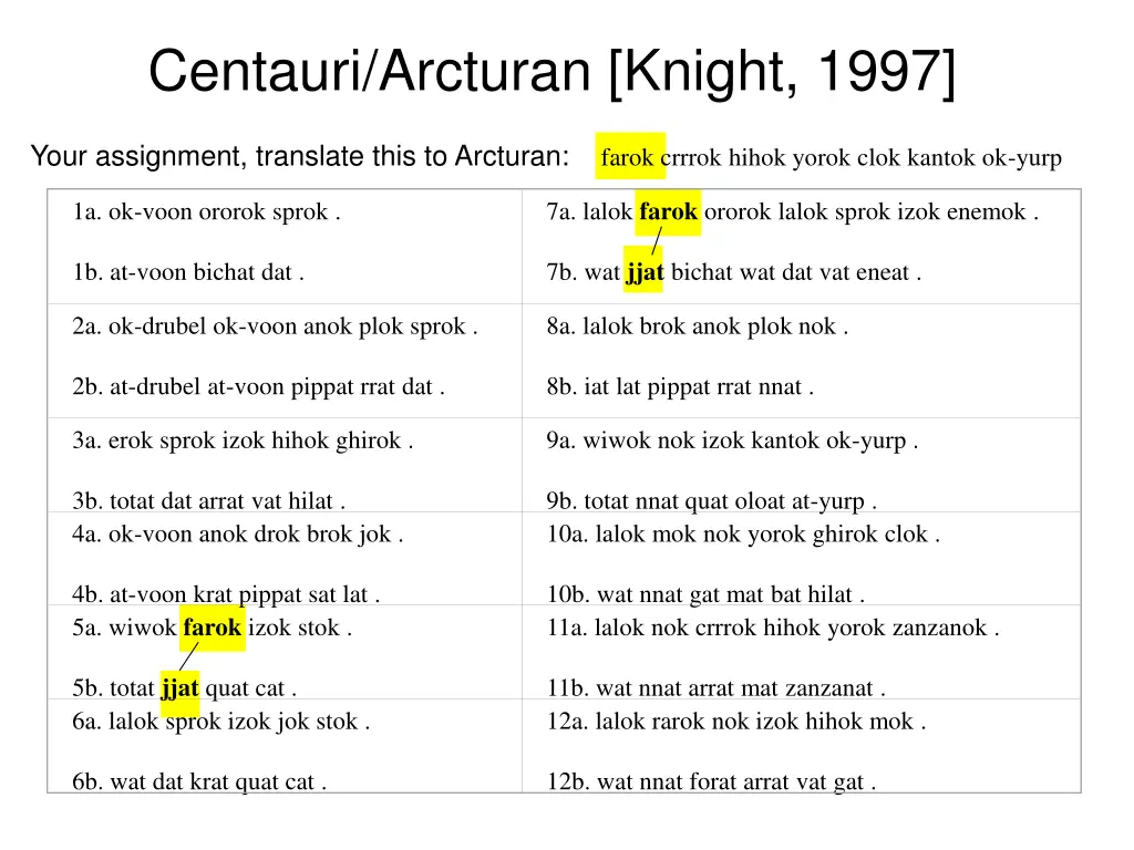 centauri arcturan knight 1997 2