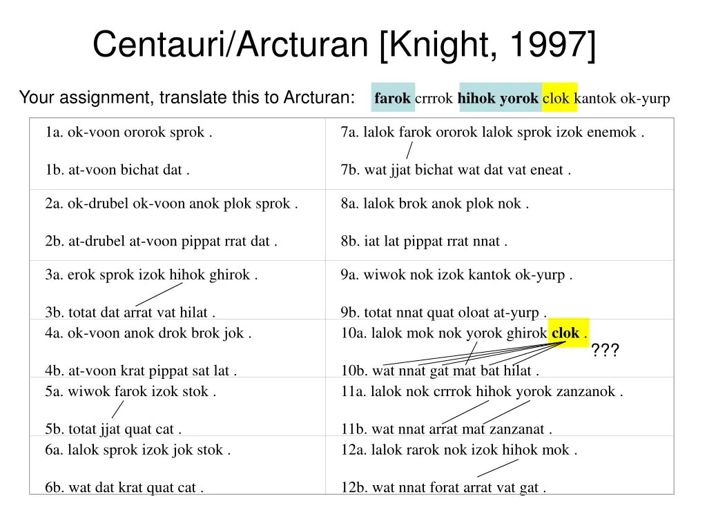 centauri arcturan knight 1997 7