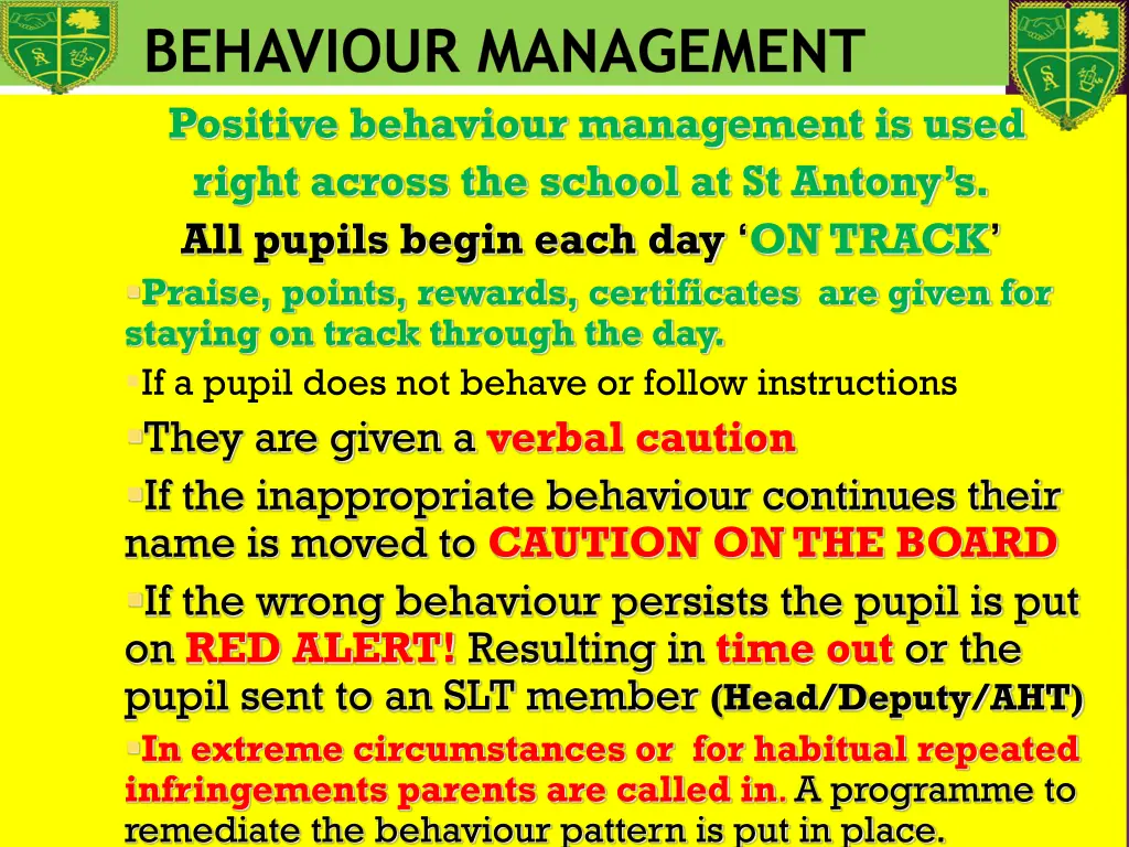 behaviour management positive behaviour