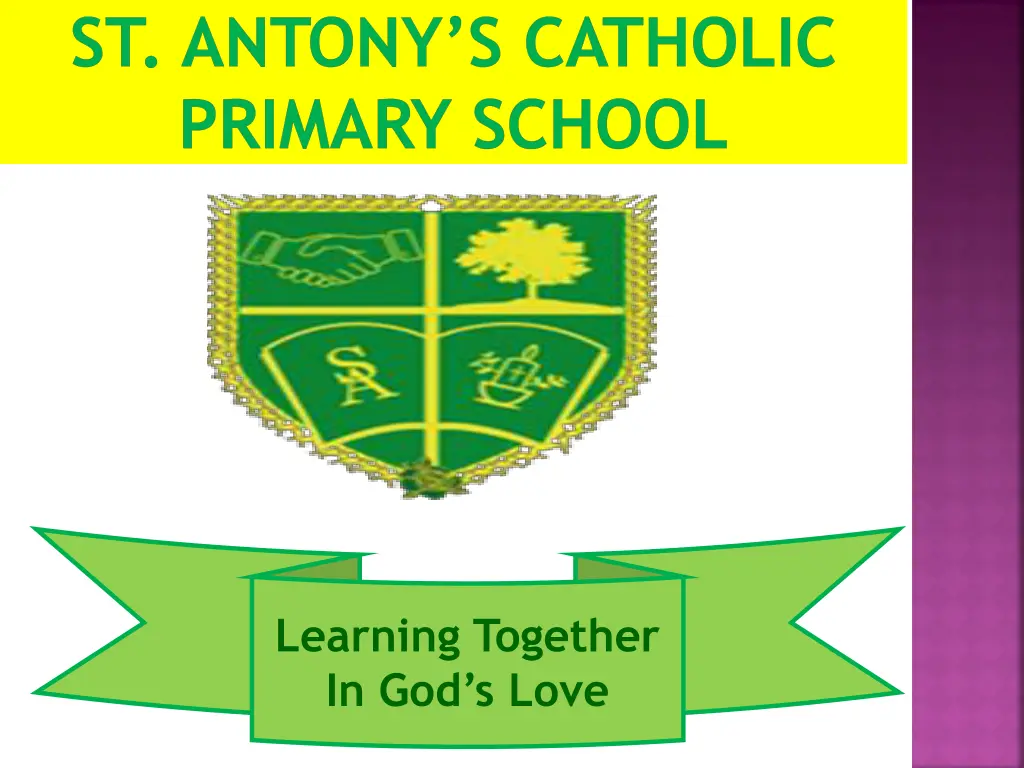 st antony s catholic primary school