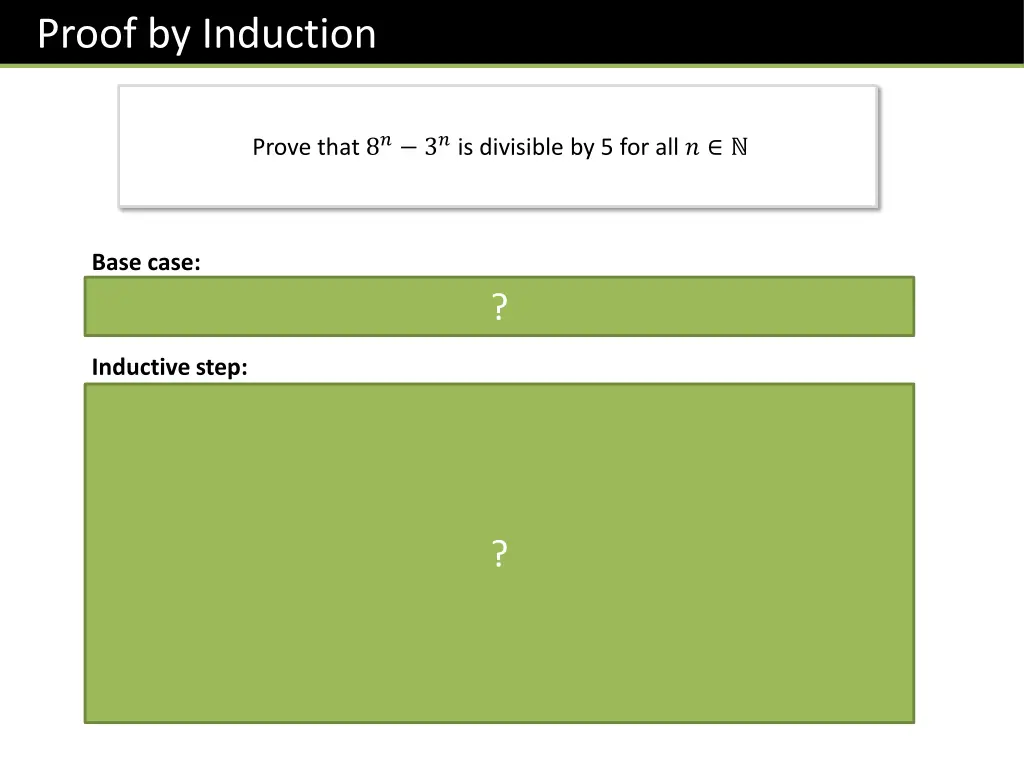 proof by induction 1