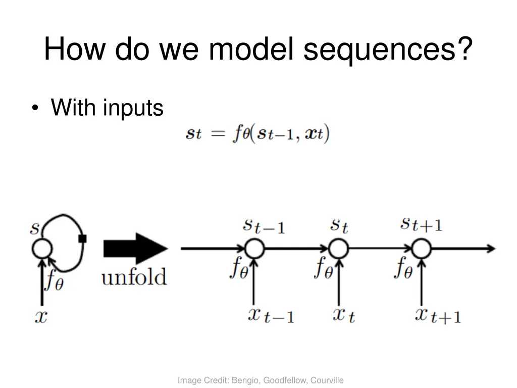 how do we model sequences 1