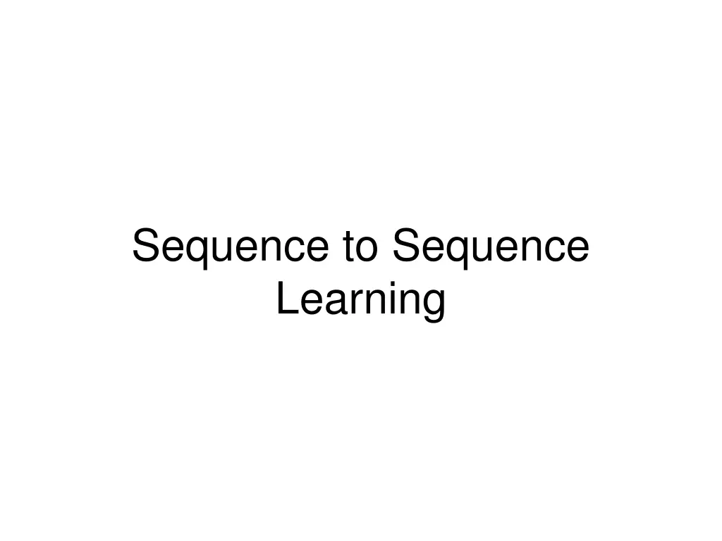 sequence to sequence learning