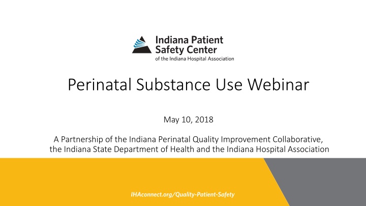 perinatal substance use webinar