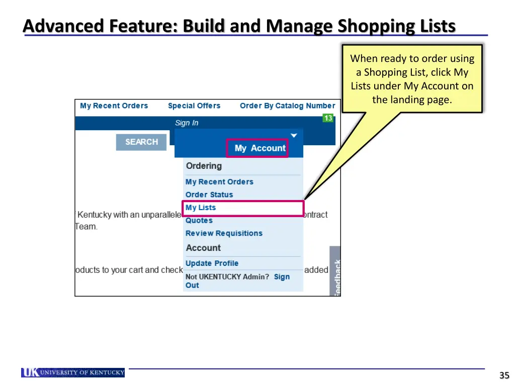 advanced feature build and manage shopping lists 2