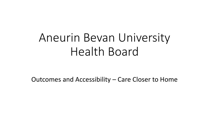 aneurin bevan university health board