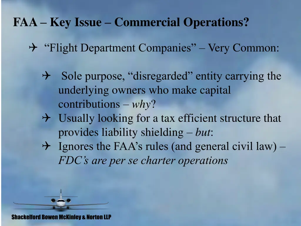 faa key issue commercial operations 1