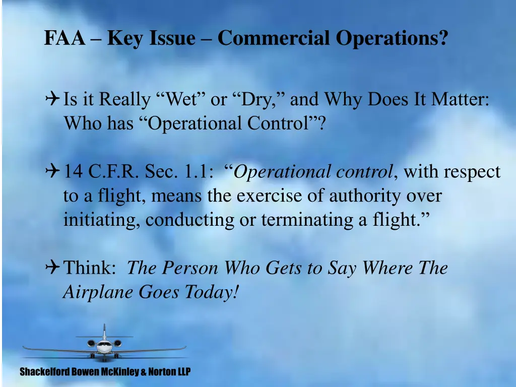 faa key issue commercial operations 3