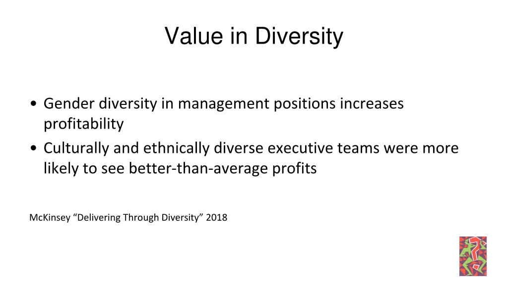 value in diversity