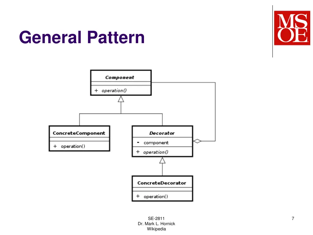 general pattern