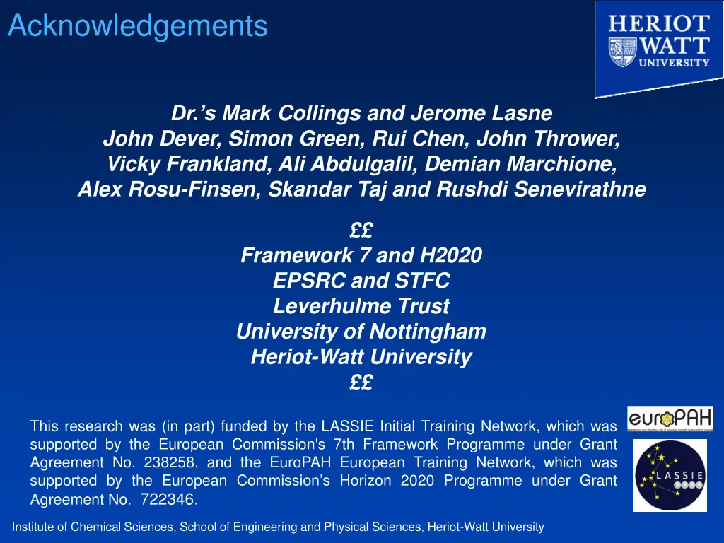 acknowledgements