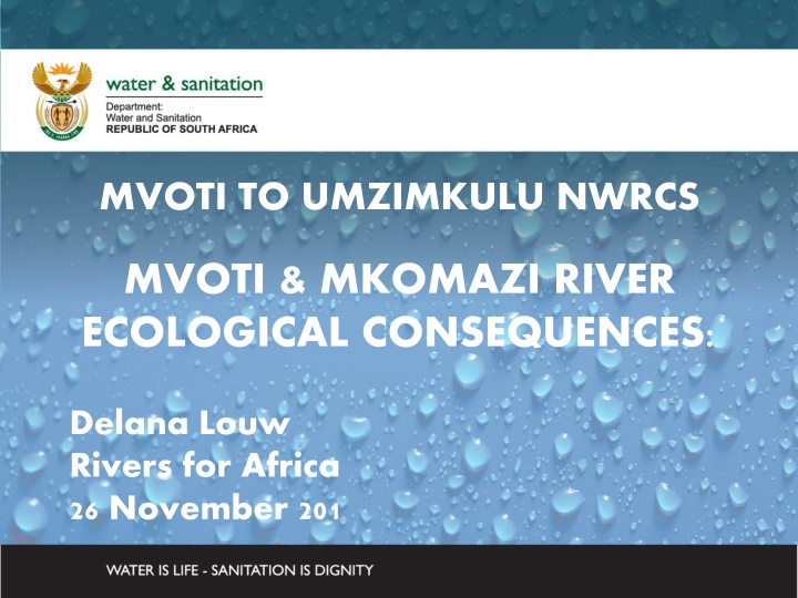 mvoti to umzimkulu nwrcs