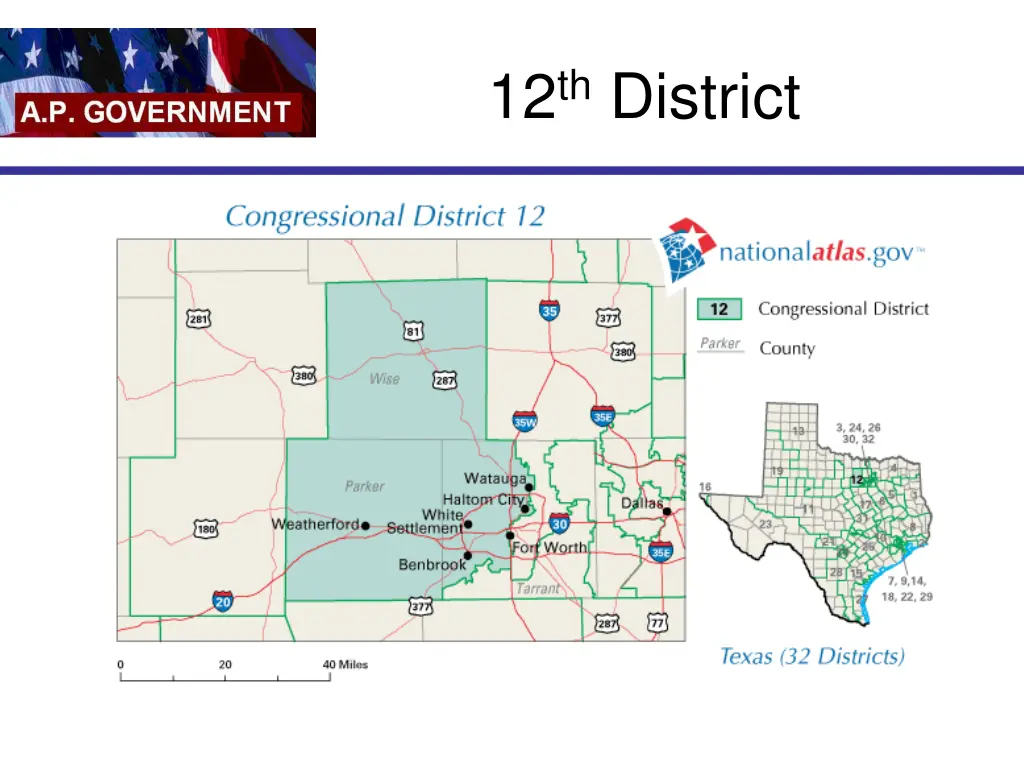 12 th district