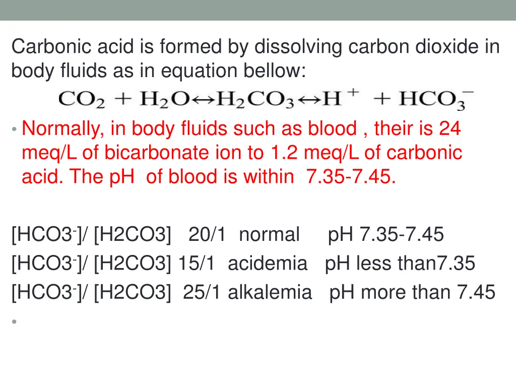 carbonic acid is formed by dissolving carbon