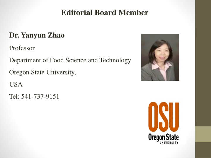 editorial board member