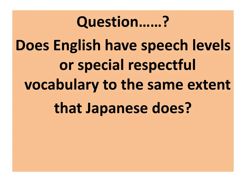 question 1