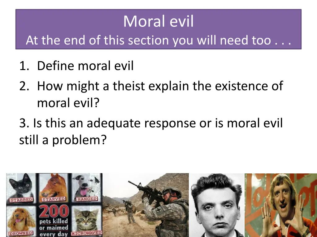 moral evil