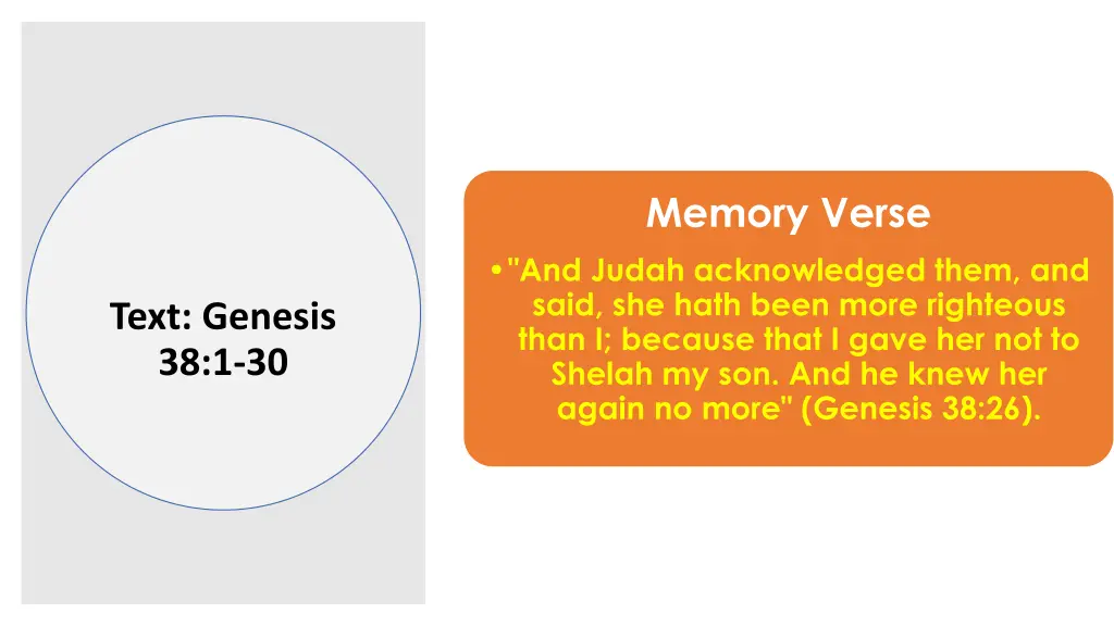 memory verse